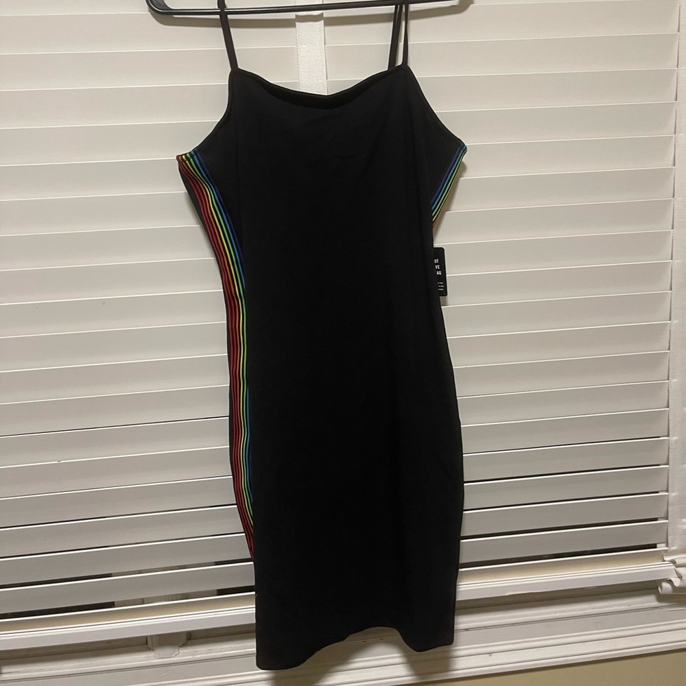 Express Womens Pride Stripe Dress